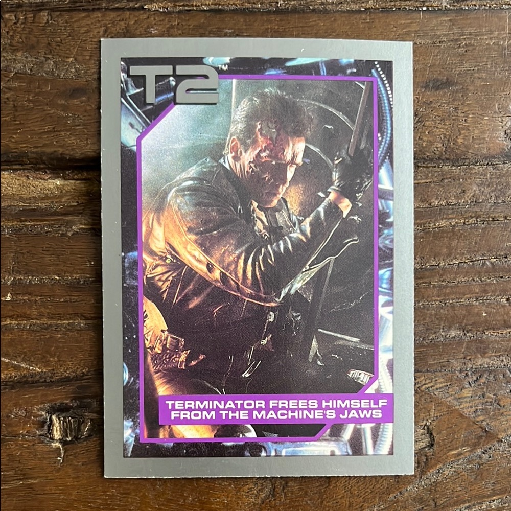 Impel Terminator 2: Judgment Day #110 Terminator Frees Himself from the Machine'